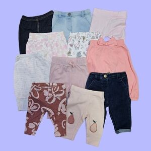 Girls 3mo Pant Lot